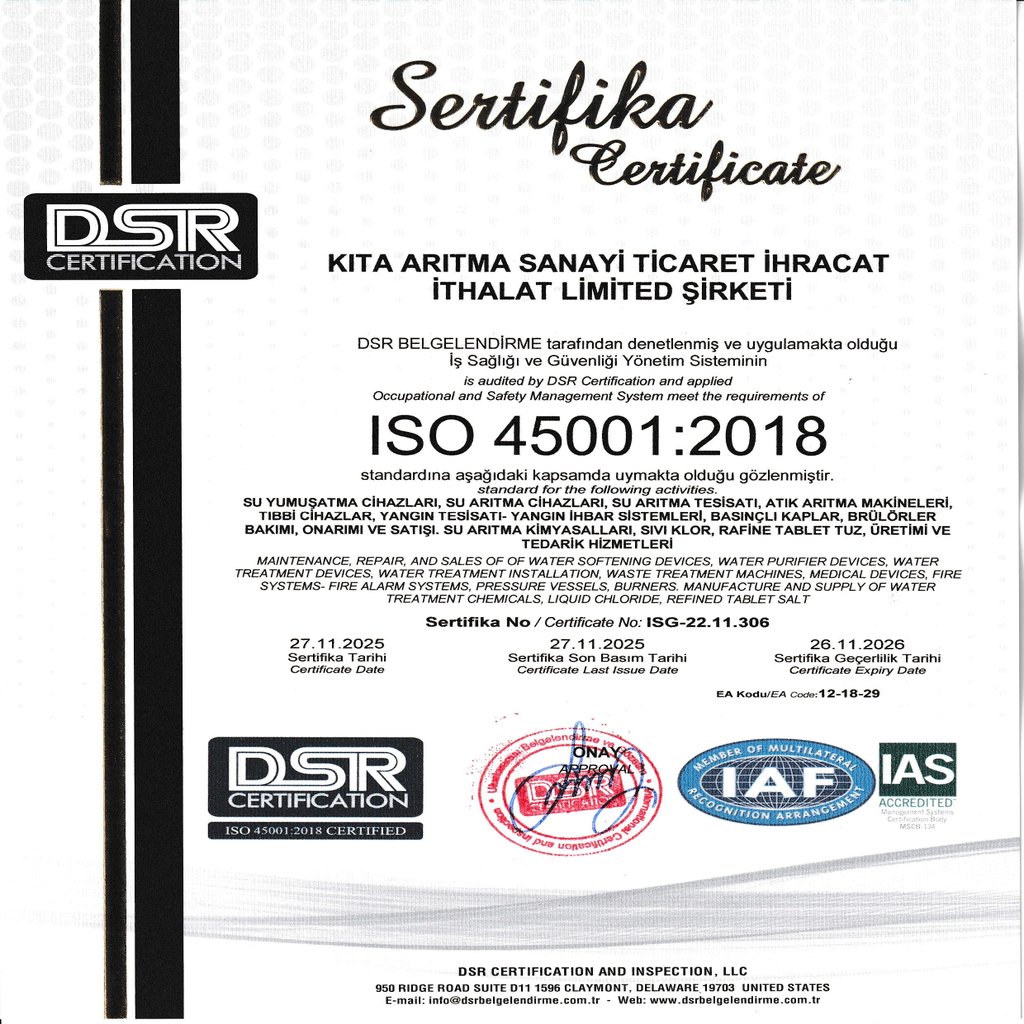 Kıta Arıtma Sistemleri